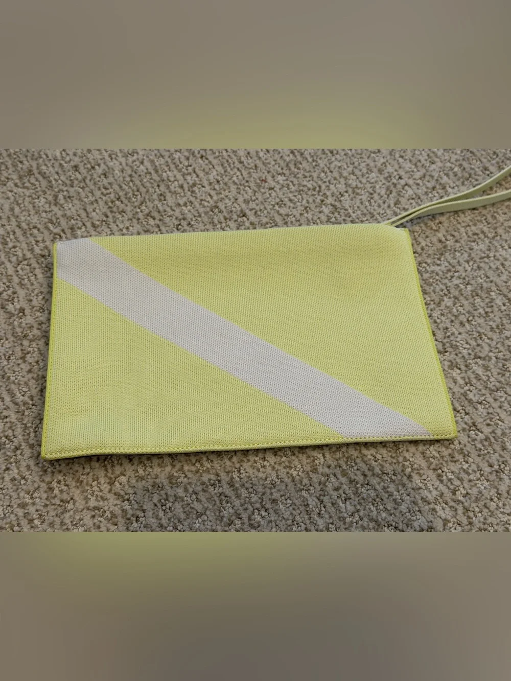Rothy's Yellow Essential Pouch